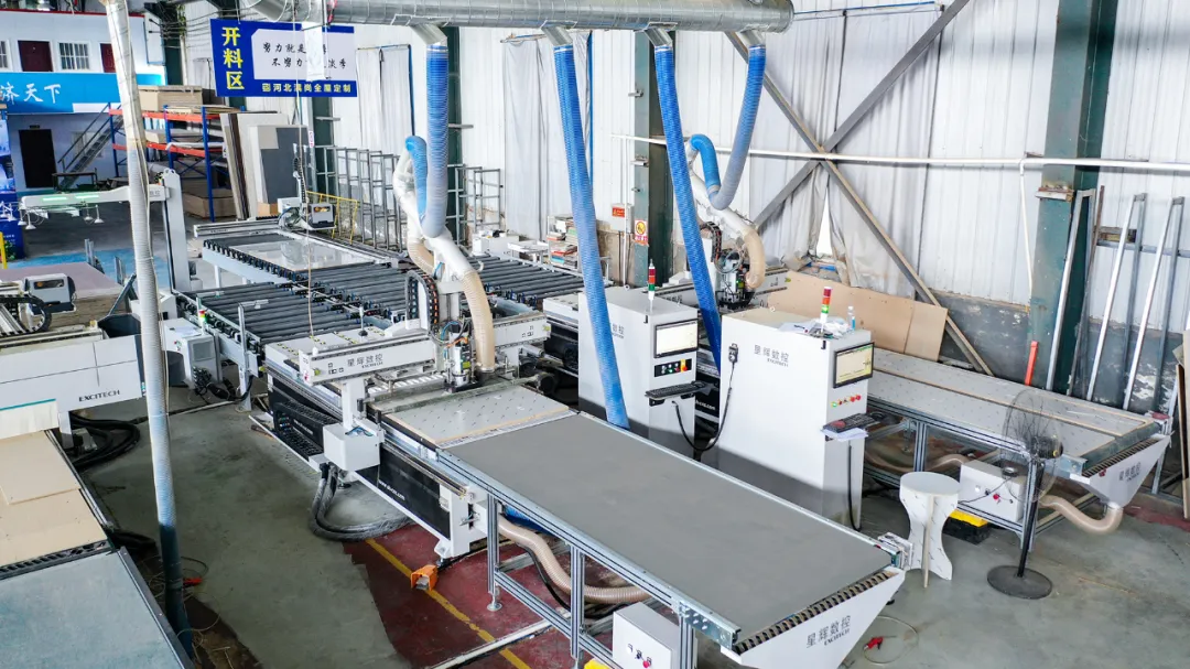 انواع دستگاه برش EXCITECH WOODWORKING CNC.