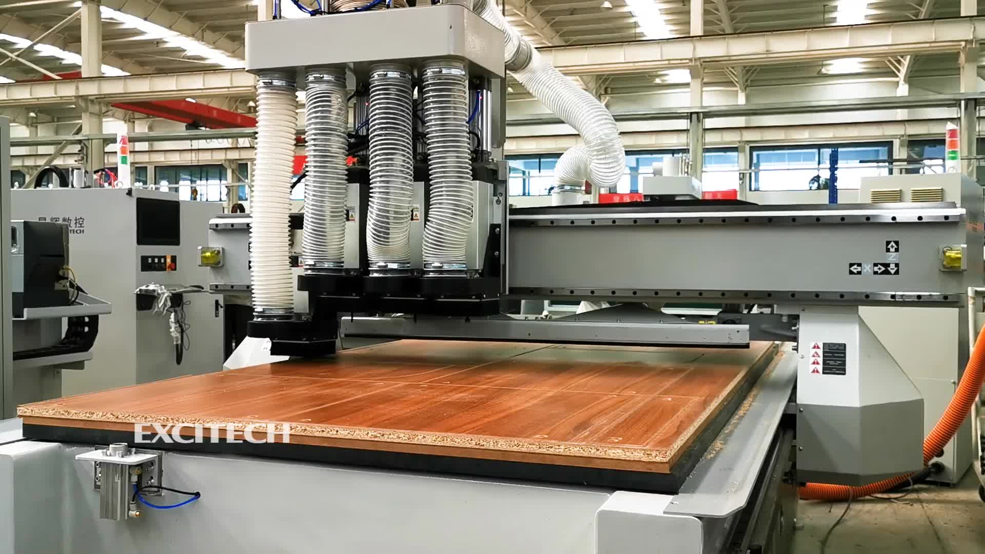 مرکز کار CNC Excitech چهار سر