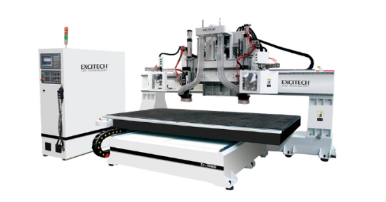 CNC تخت متحرک ماشینکاری مرکز ماشین آلات پردازش چوب